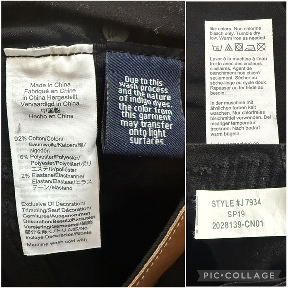 Madewell  10" High-Rise Skinny Jeans in Johnny Wash Black size 29 - Picture 14 of 16